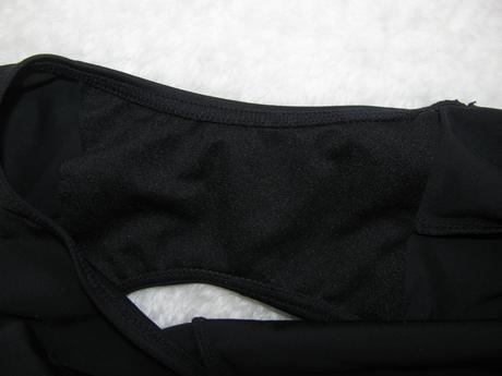 Dámské jednodílné černé plavky maru, 38