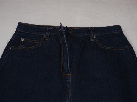 Tmave modra dzinova sukne, bonprix,40