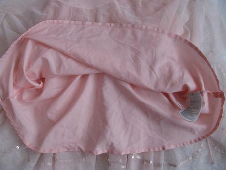 Luxusní sváteční tylové šaty s flitry v.92/98, 98