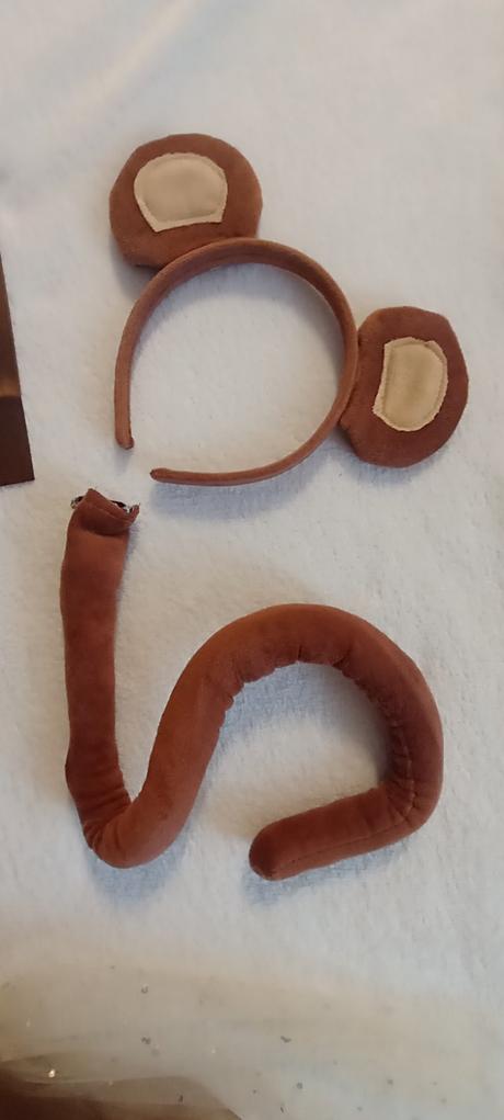 Kostým - šaty opička,