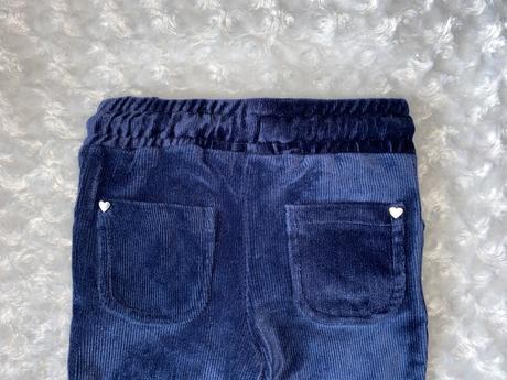 Modré sametové legíny topomini, topomini,86