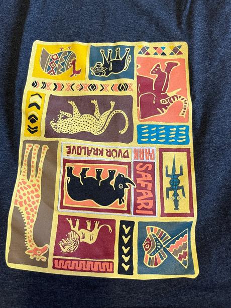 Tričko ze safari zoo velikost s, s