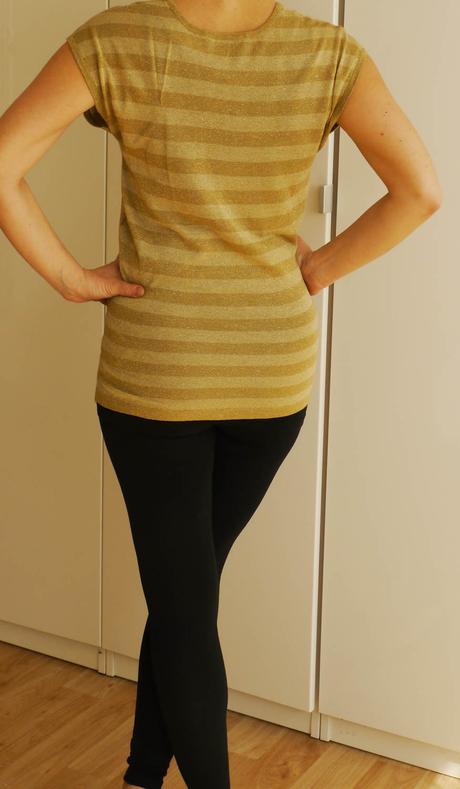 Melrose zlaty vrsek - uplet, s