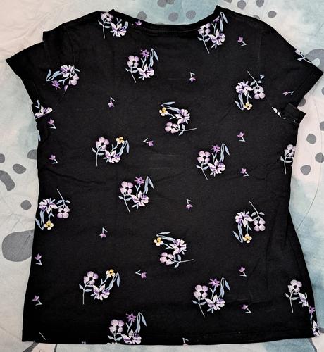 Tričko květiny, h&m,146