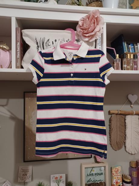 Dívčí tričko tommy hilfiger, tommy hilfiger,140