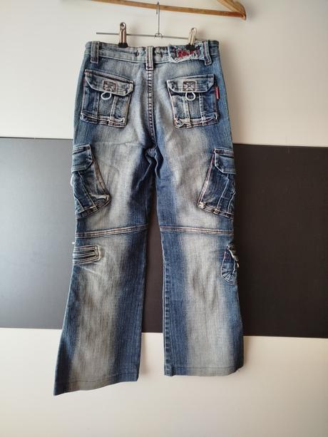 Džíny zn. mk jeans vel.140, 140