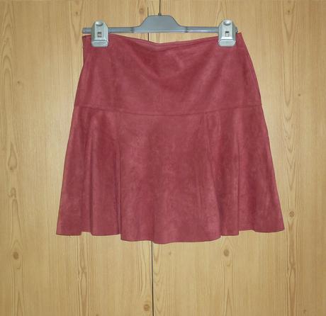 Cihlově červená dámská sukně takko fashion, takko,40