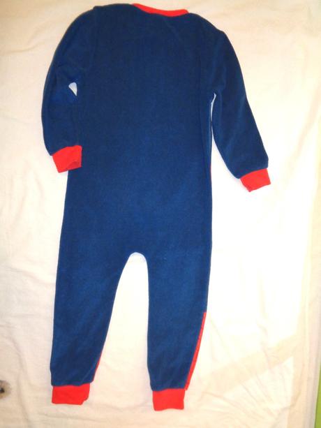 Pěkný flísový overal spider man, marvel,116