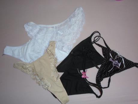Kalhotky tanga 6x, s