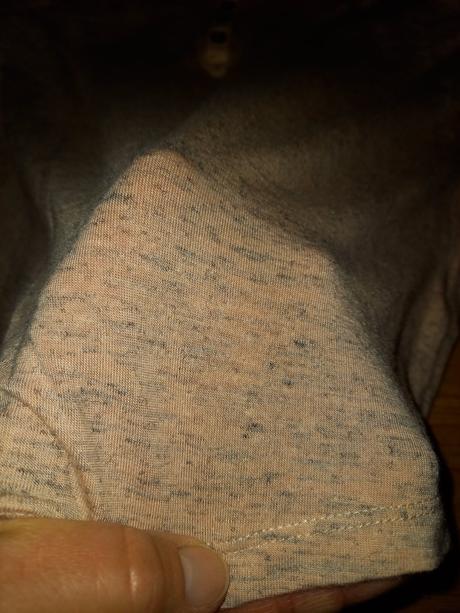 Tenké triko s roll-up rukávmi 134/140, c&a,134