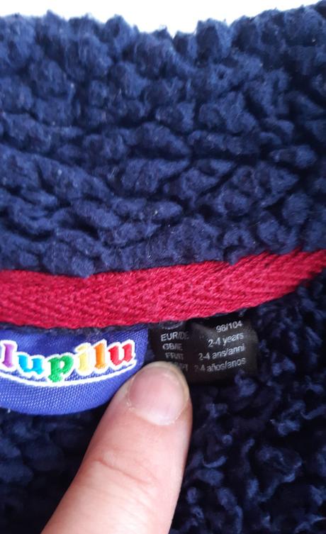 Zateplená mikina 98/104, lupilu,104