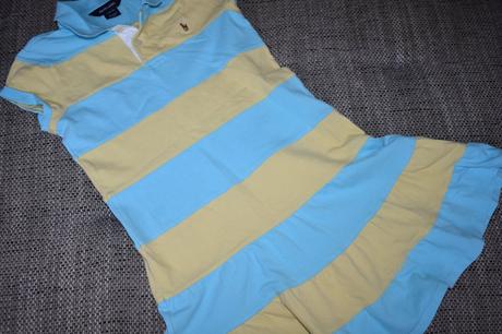 Dívčí polo šaty s límečkem, velikost 146/152, ralph lauren,152