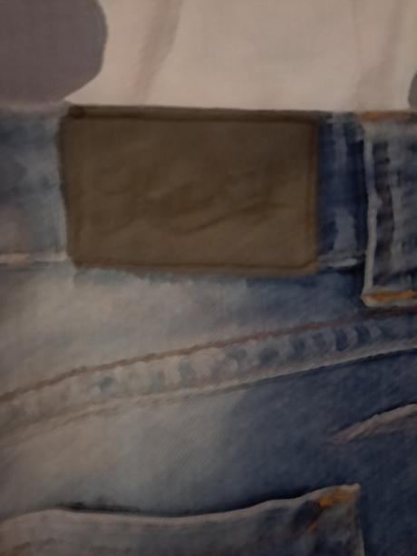 Džínová minisukně, xs