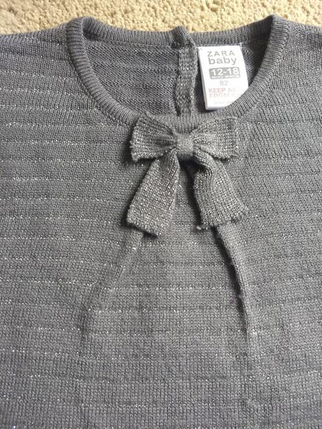 Svetřík s mašlí, zara,80