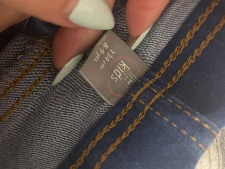 Dívčí džíny zúžené little kids 134, pepco,134