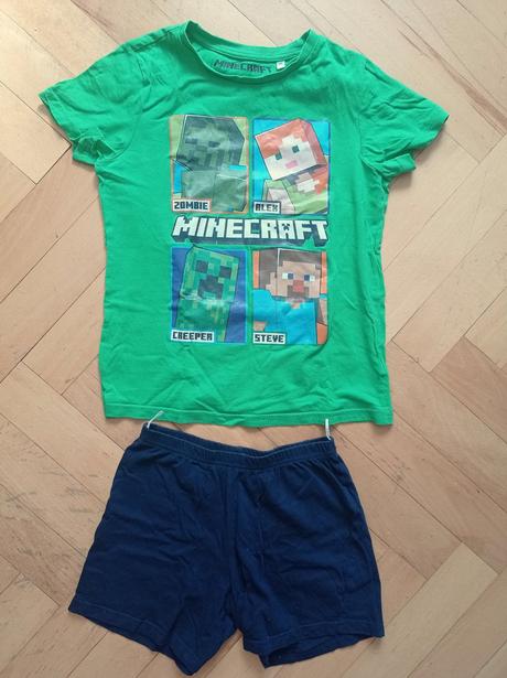 Pyžamo minecraft 140, 140