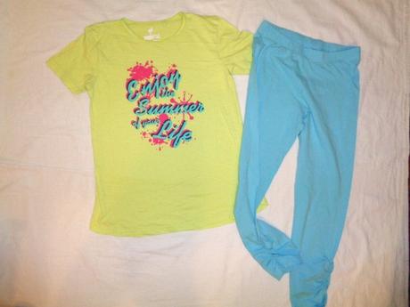 Super tyrkysovo-limetkový komplet 146/152, alive,152