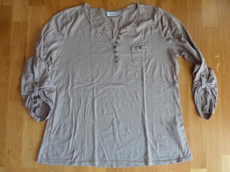Dámské triko s dl. rukávem - yessica c&a, vel.xl, c&a,xl