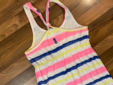 Letní pruh maxišaty na 170 cm, vel 170/176 cca xs, h&m,176