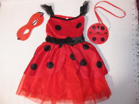 Karneval-4 dílný krásná beruška/vel.92-98, 