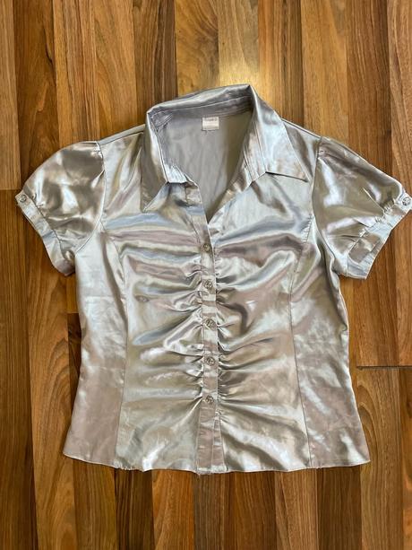 Stříbrná halenka, vel m, suzi, m