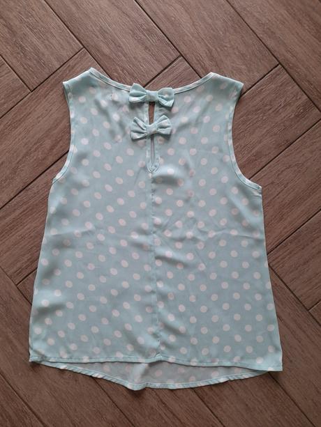 Mint top s puntíky zn. new look, vel. 34, new look,34