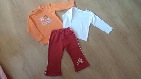 Triko dlouhý rukáv + roláček + tepláčky č.249, 80