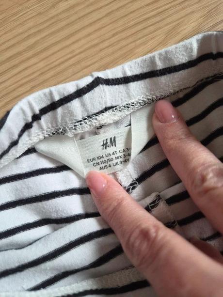 Legíny h&m, vel. 104, h&m,104