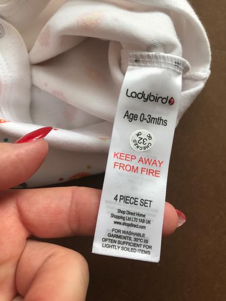 Vasilo body - v.0/3 měs., ladybird,62