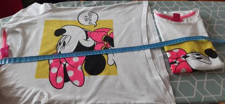 2 x triko minnie, 128