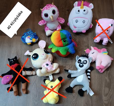 Plyšáci, plyšové hračky, 