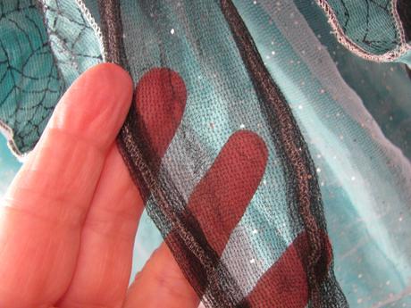 Kostým-tyrkysové šaty, čarodějka,pavoučí princezna,