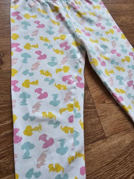 Dívčí leginy snoopy vel. 110/116, peanuts,116