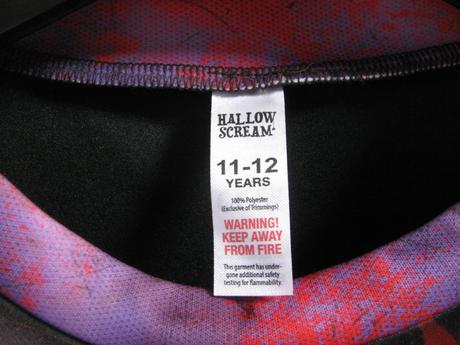 Karnevalový kostým-zombie hallow scream, 