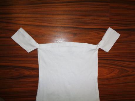 Super bílé minišaty - spadlé rukávy, 170