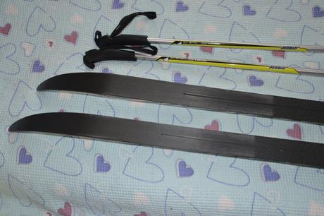 Dětské běžky fischer se šupinami 150cm boty nnn, fisher