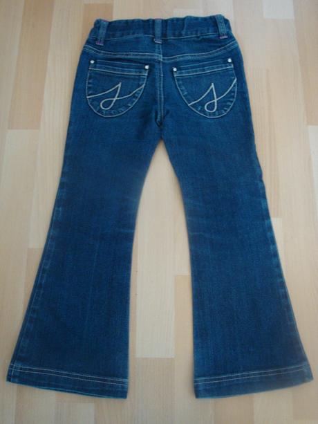 Džíny/rifle pro holčičky, vel. 6 let, 122