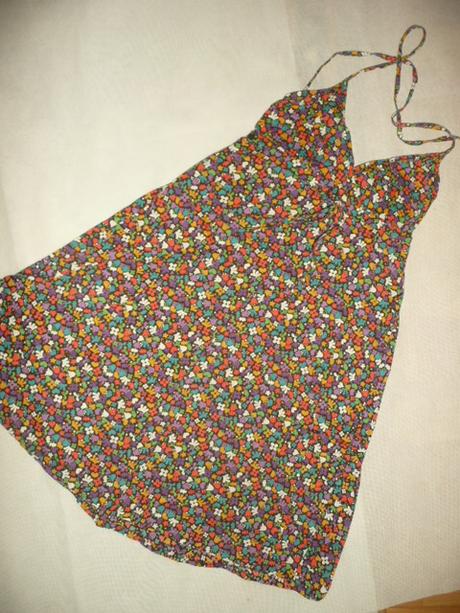 Šaty letní vel 34 - 164 kytičky, h&m,164 / 170
