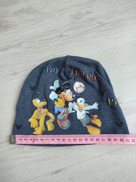 Čepička mickey , velikost 3/6 měsíců,