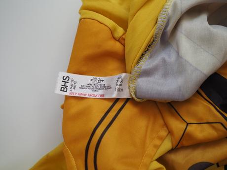 Kostým transformers vel 128, 