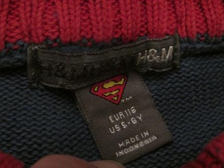 Svetr superman, h&m,116