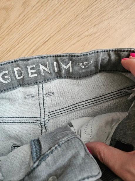 Zateplené rifle, vel. 152, c&a,152