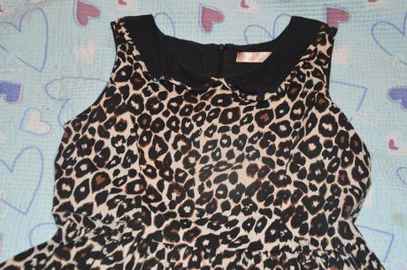 140 146 152 158 slušivé šaty s gepardím vzorem, 152