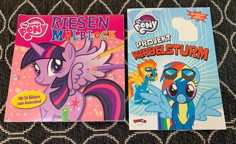 Sada poníkov my little pony a časopisov, zošitkov, 