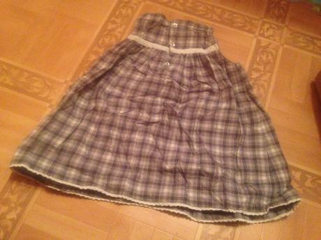 Dívčí šaty kostičky vel. 86 - 92, h&m,86