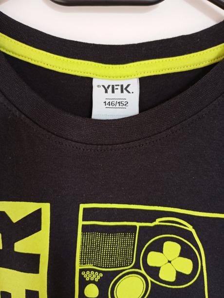 Chlapecké triko s dlouhým rukávem, kik,146