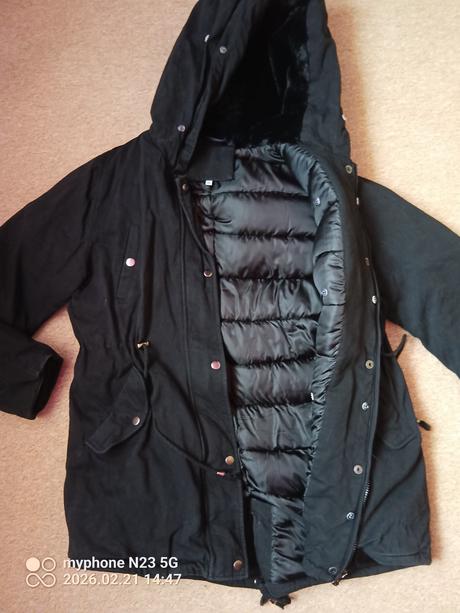 Bunda delší zimní vel "xxl", xxl