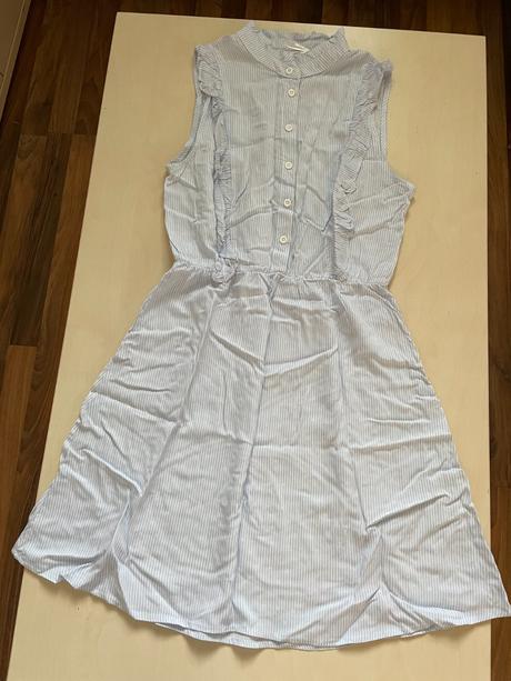 Pruhované šaty s volánkem, vel s, women, s