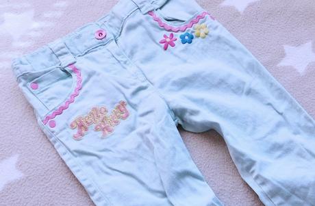 Riflíky hello kitty vel.110/116, marks & spencer,110