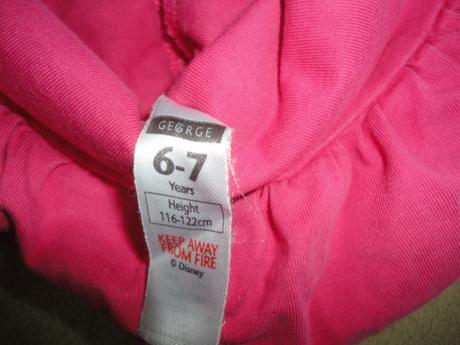 Supr šaty george, vel. 6-7 let, george,116